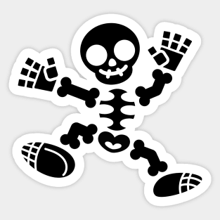 Skeleton Jig - Black Edition Sticker